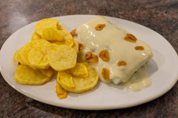 foto bacalao restaurante recoveco talavera