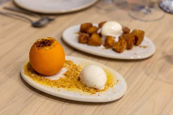 foto naranja brasa restaurante recoveco talavera